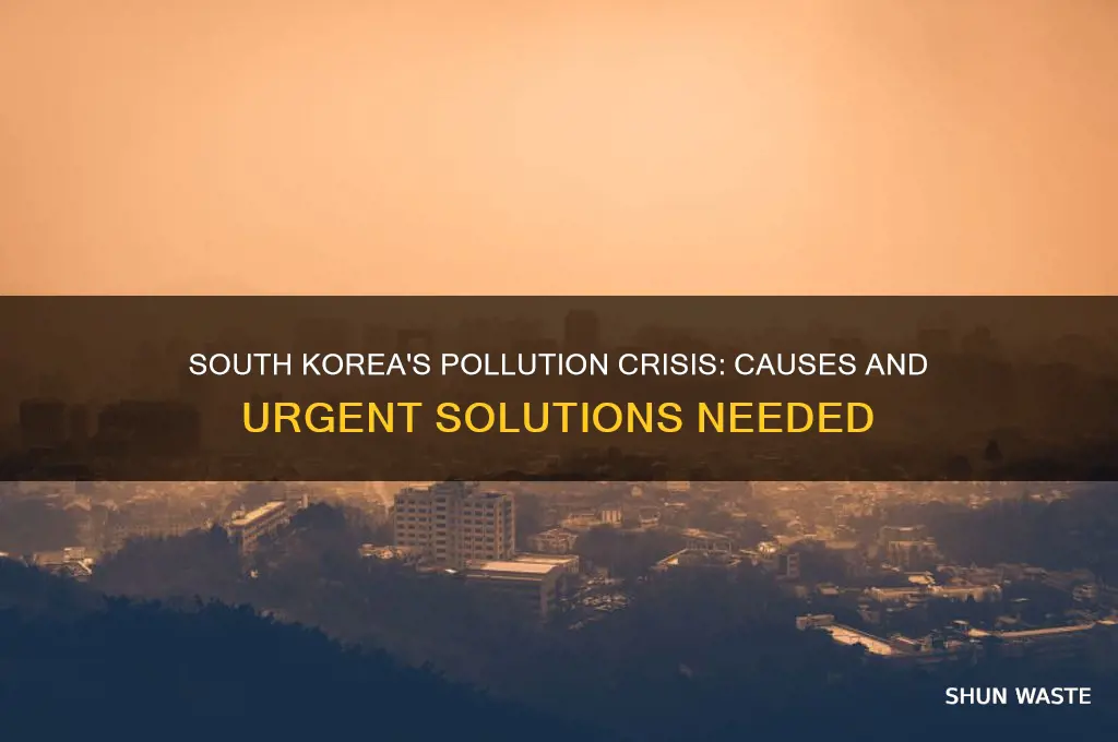 why is there so much pollution in south korea