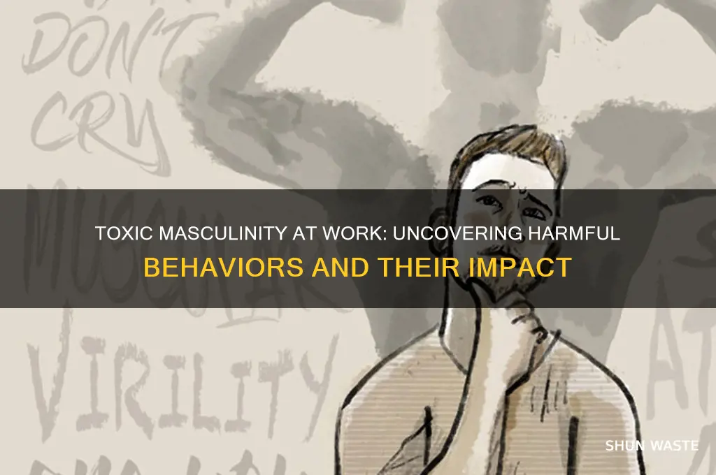 why is there toxic masculinity in work environment