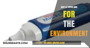 Tippex's Environmental Impact: Uncovering the Harmful Effects of Correction Fluid