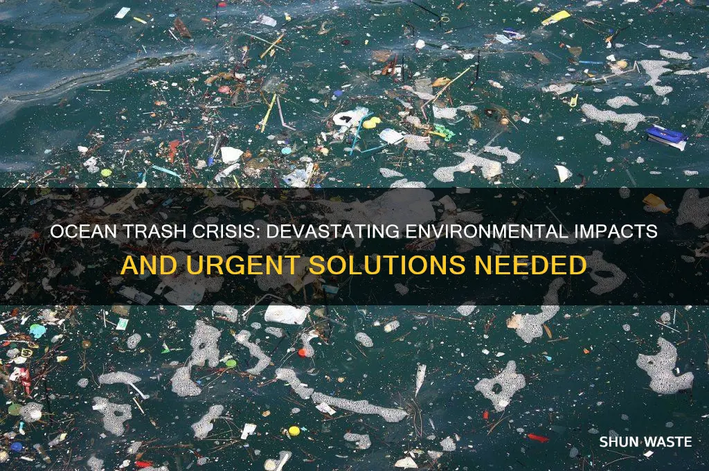 why is trash in the ocean bad for the environment