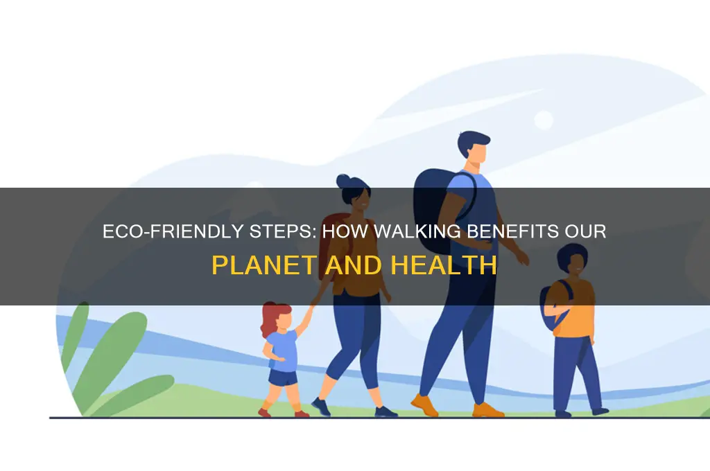 why is walking good for the environment