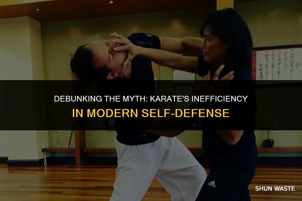 why karate is a waste of time
