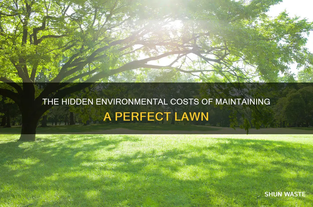 why lawns are bad for environment