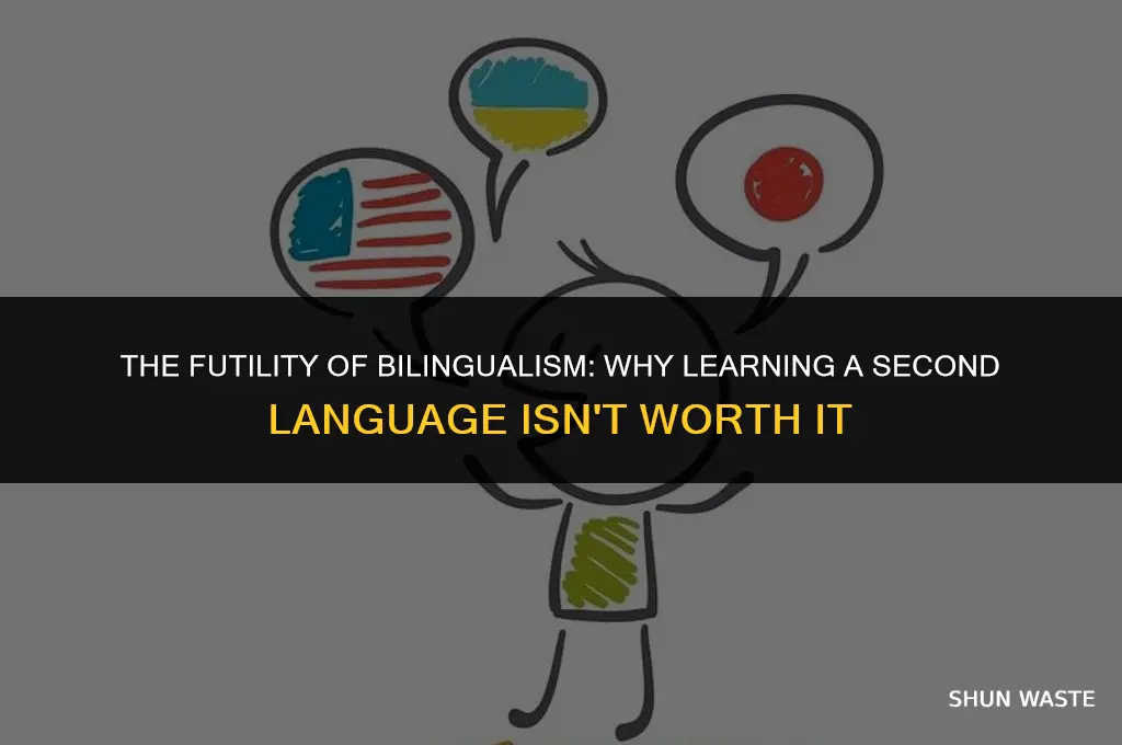 why learning a second language is a waste of time