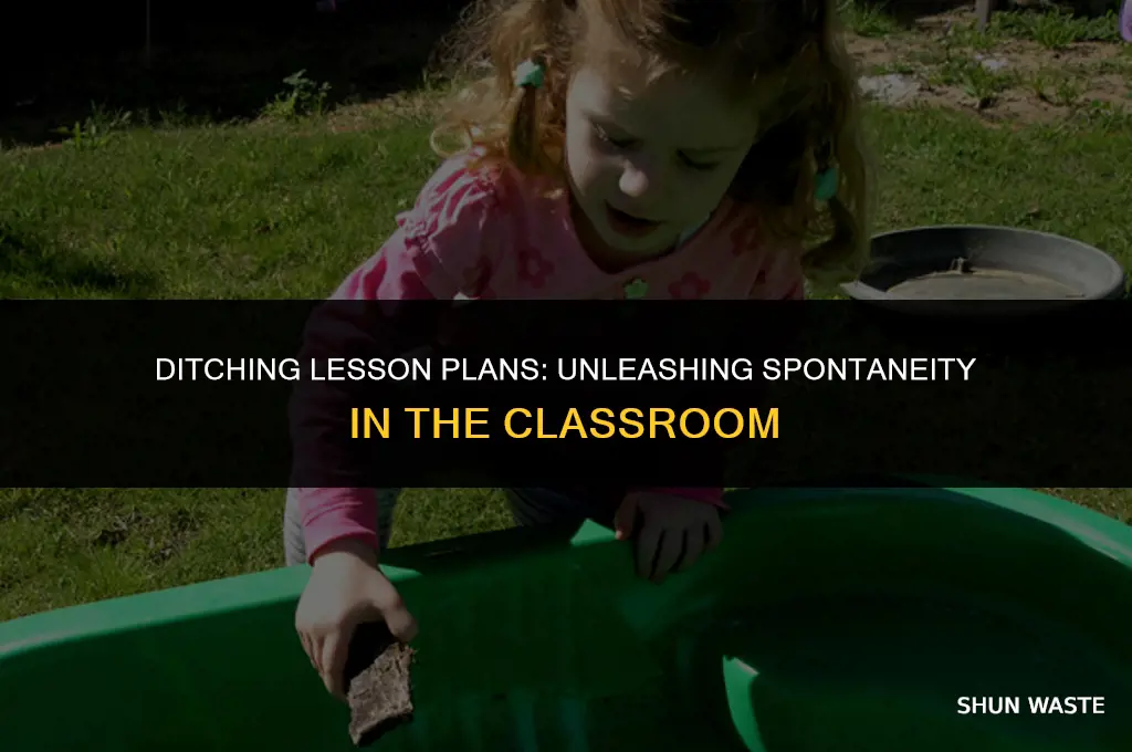 why lesson plans are a waste of time