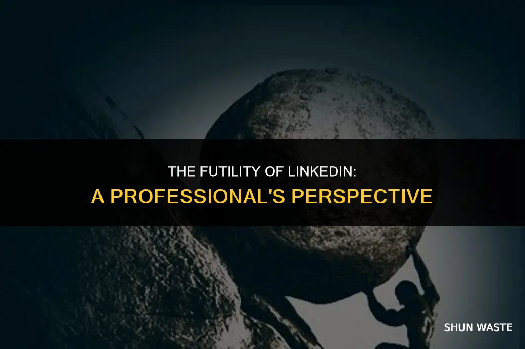 why linked in is a waste of time