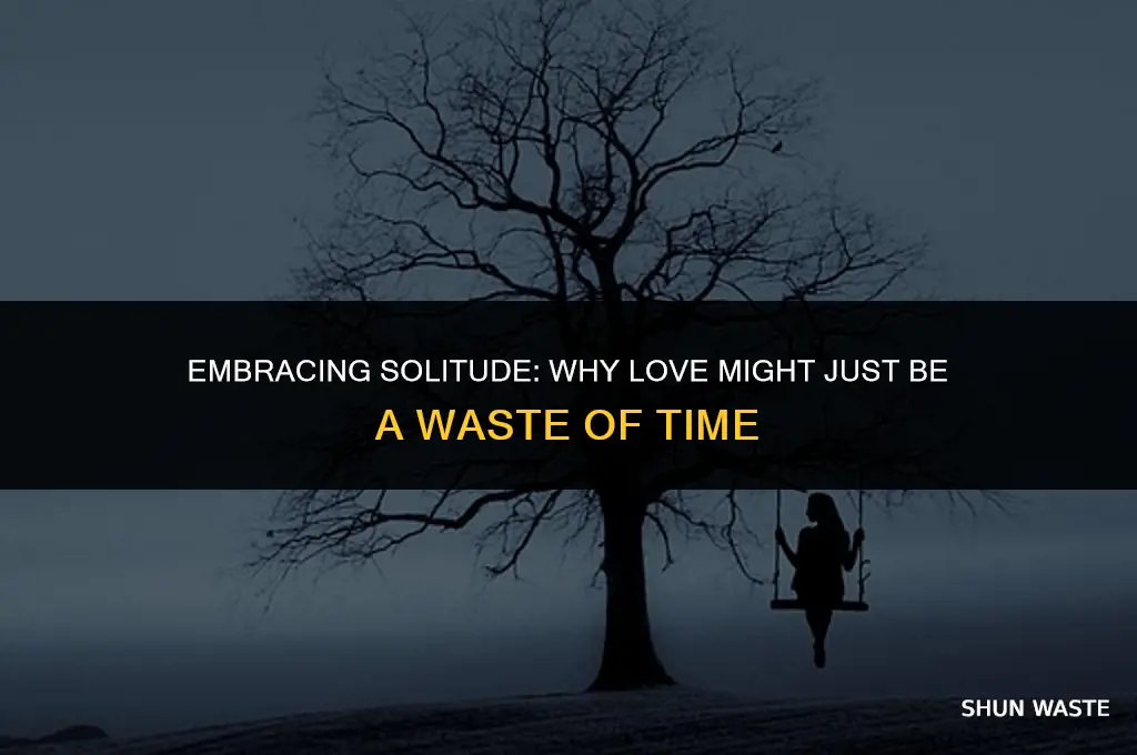 why love is a waste of time