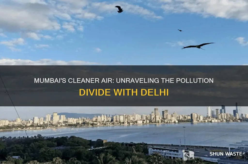 why mumbai is not polluted as delhi