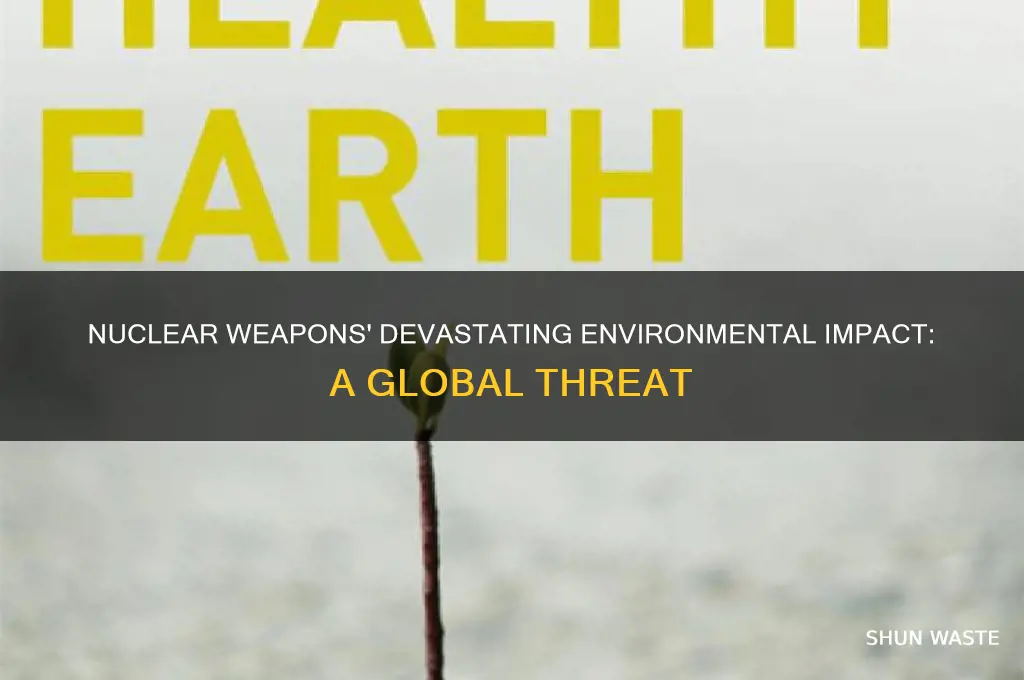 why nuclear weapons are bad for the environment