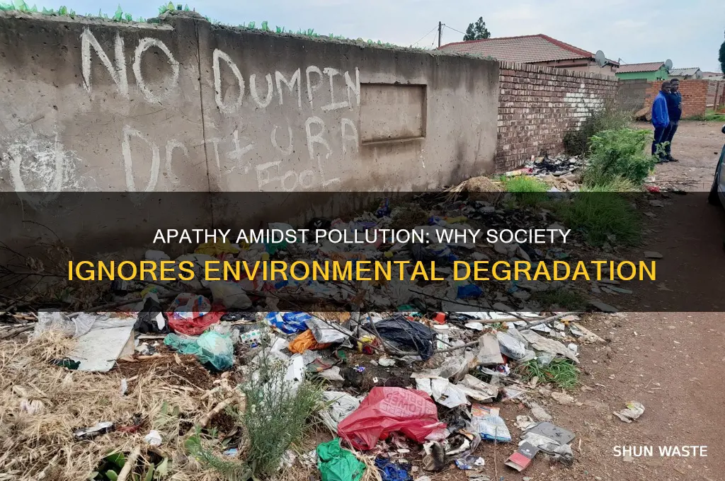 why people don t care about pollution