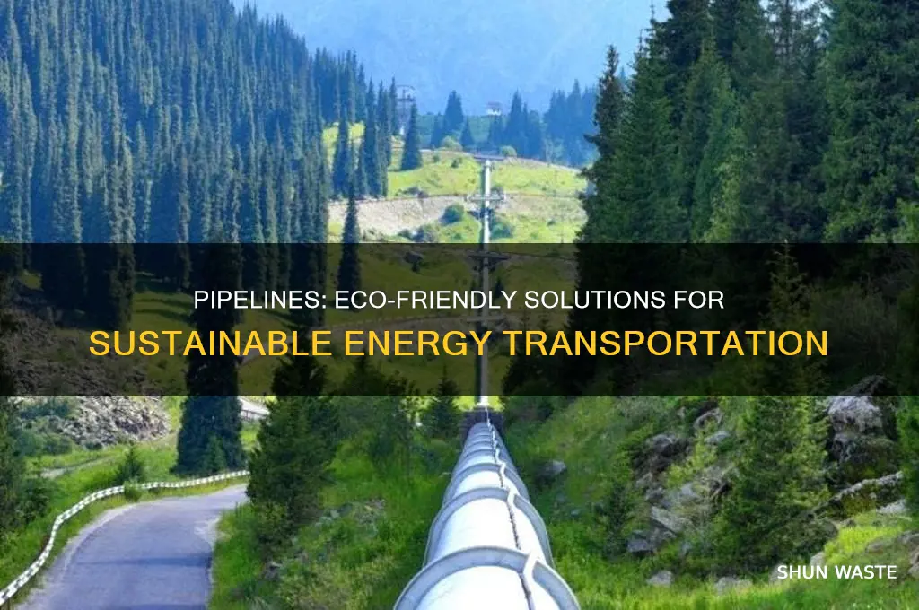 why pipelines are good for the environment