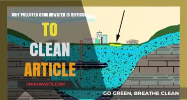 Challenges in Cleaning Polluted Groundwater: Complexities and Solutions Explored