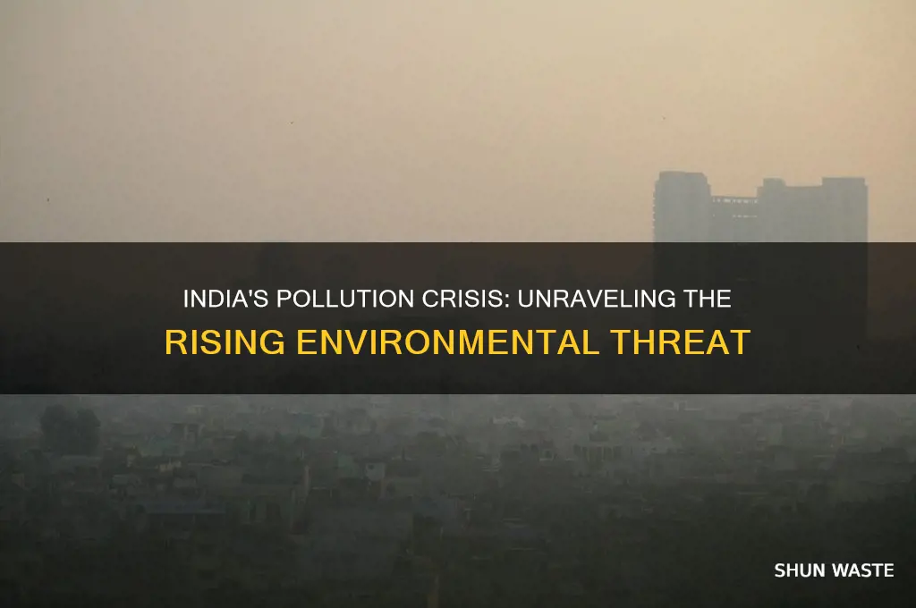 why pollution is increasing in india