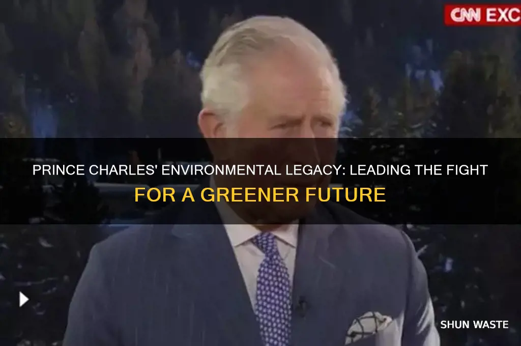 why prince charles help with the environment