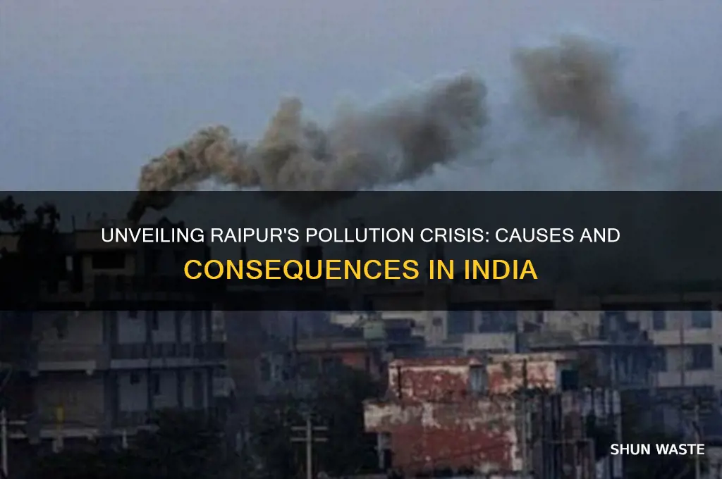 why raipur india is polluted
