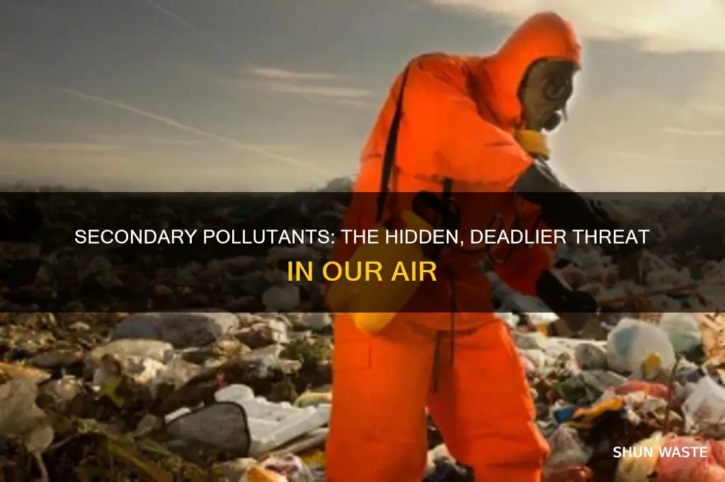 why secondary pollutants are more harmful than primary