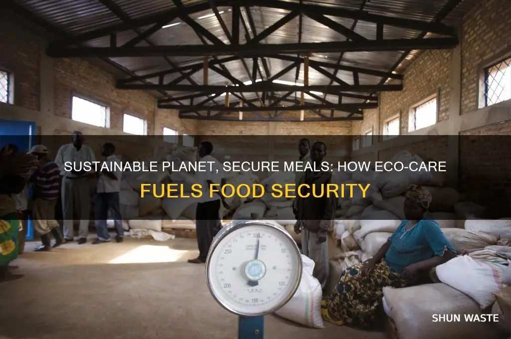 why taking care of the environment helps provide food
