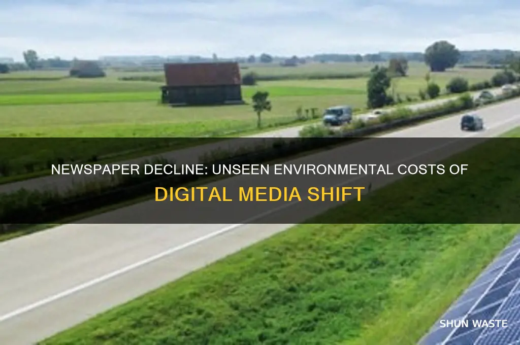 why the decline of newspapers is bad for the environment