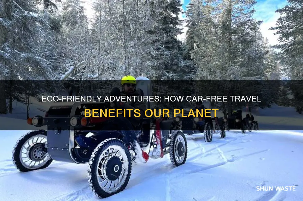why traveling without a car helps the environment