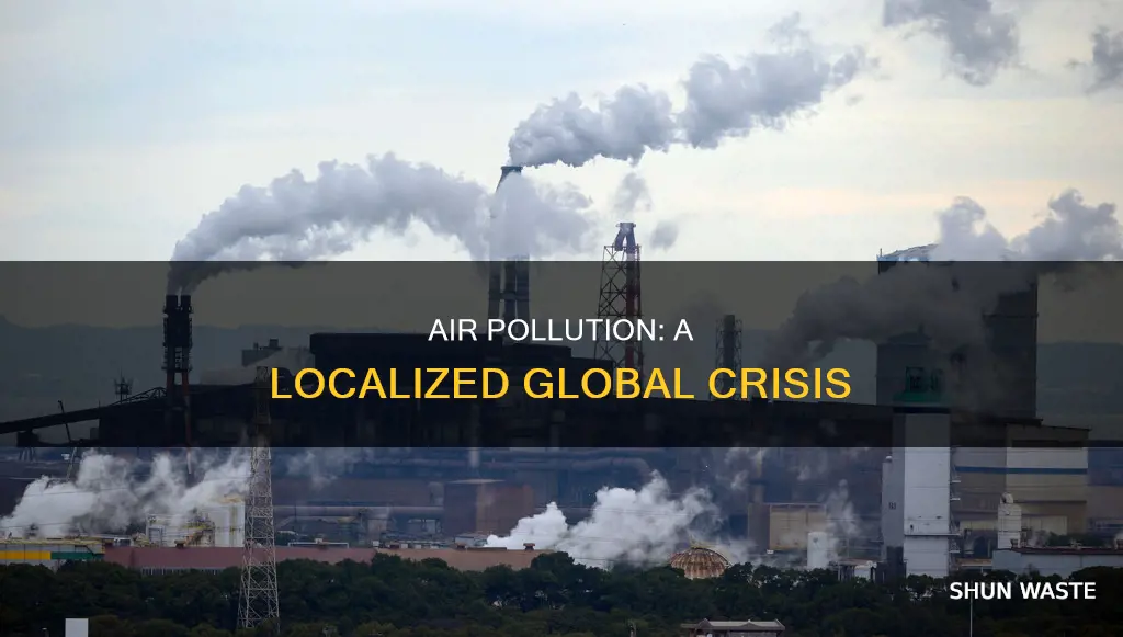 why would different places have higher air pollution