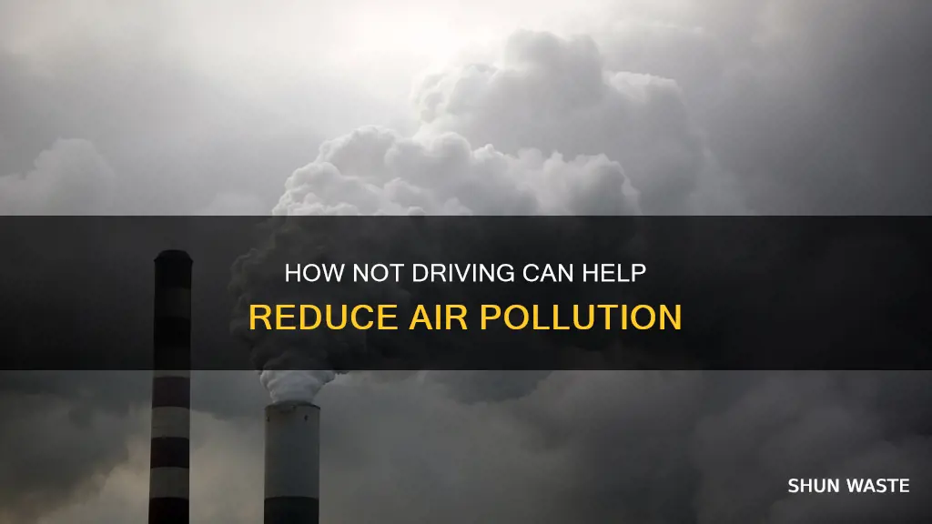 why would not driving help reduce air pollution