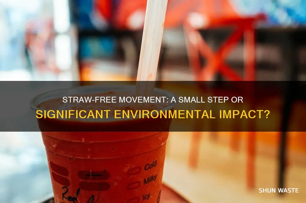 will cutting out straws really help the environment