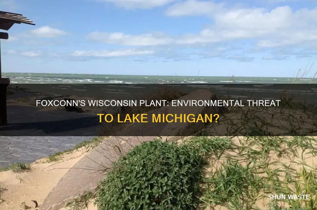 will foxconn pollute lake michigan