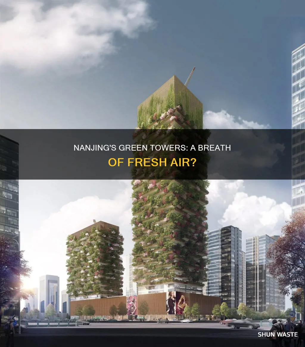 will nanjing green towers help air pollution in china