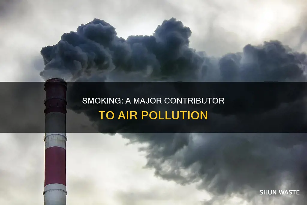 will smoking cause air pollution
