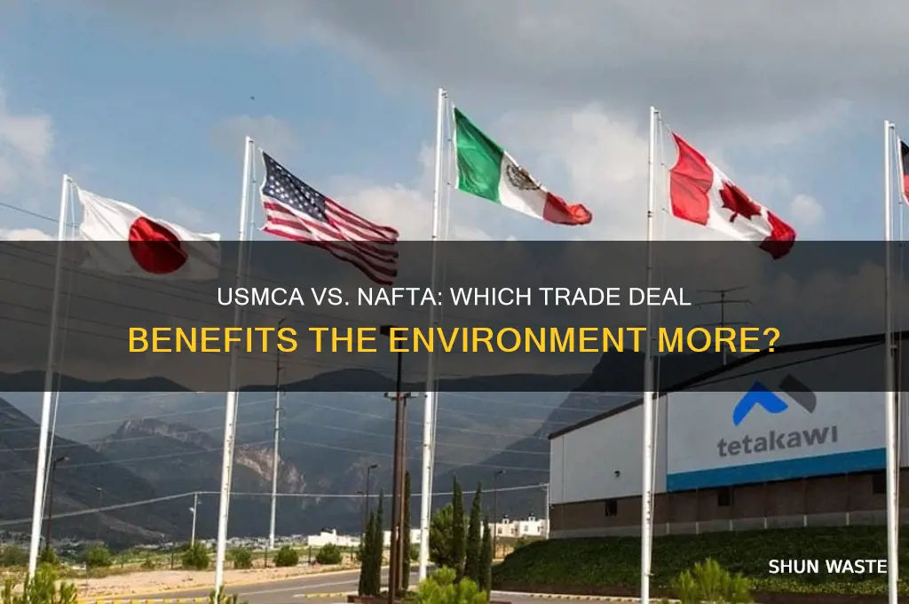 will the usmca help the environment more than nafta