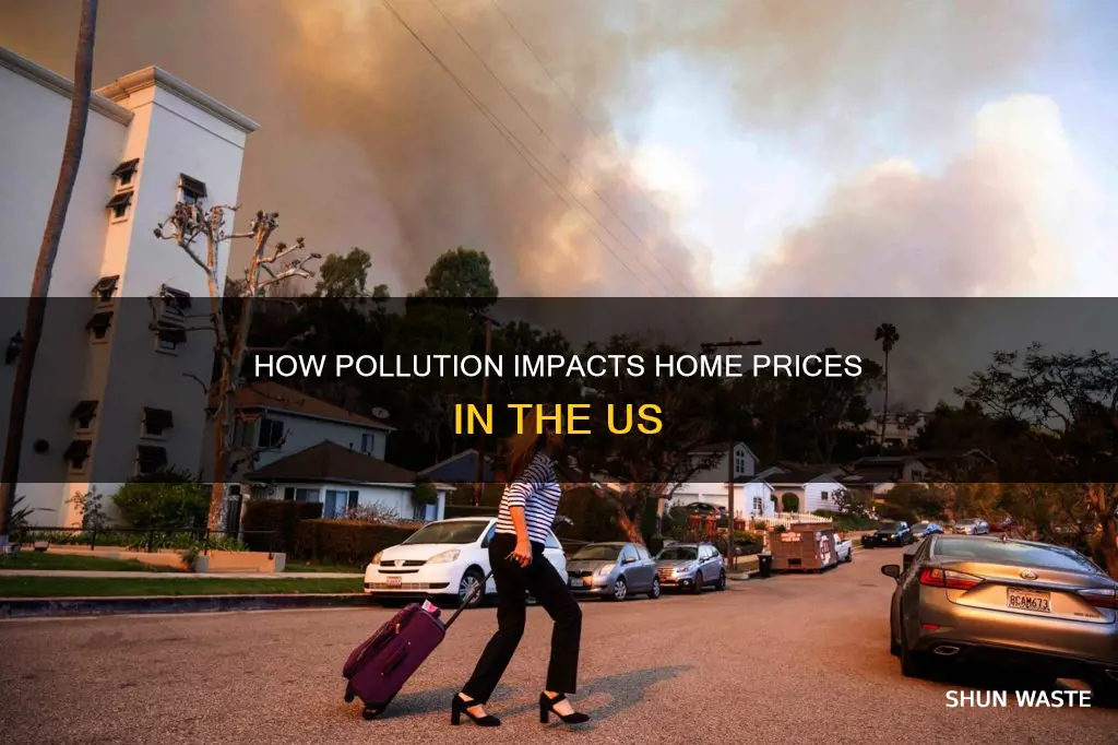 would environmental pollution affect home prices us