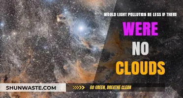 Cloudless Skies: Could Light Pollution Decrease Without Cloud Cover?