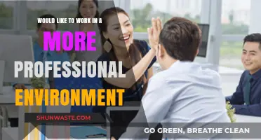 Elevate Your Career: Pursuing a Professional Work Environment for Growth