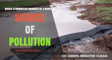 Stormwater Drainage: A Hidden Nonpoint Source of Pollution?