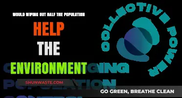 Halving Humanity: Environmental Impact of Mass Population Reduction Explored