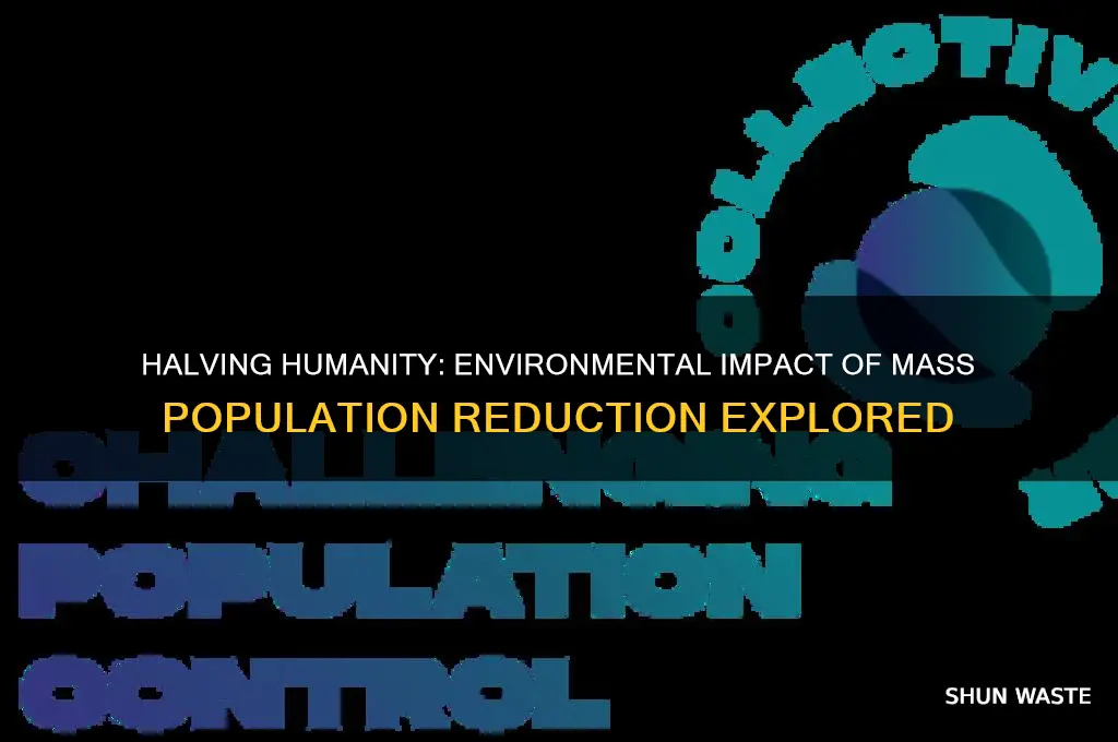 would wiping out half the population help the environment